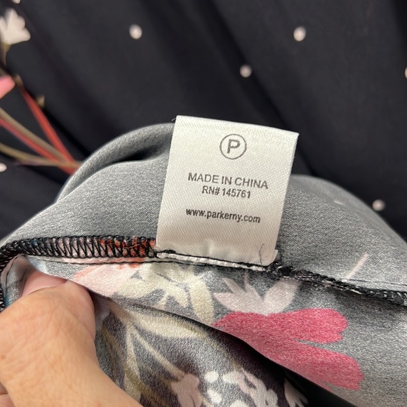 PARKER silk floral blouse - Picture 6 of 8